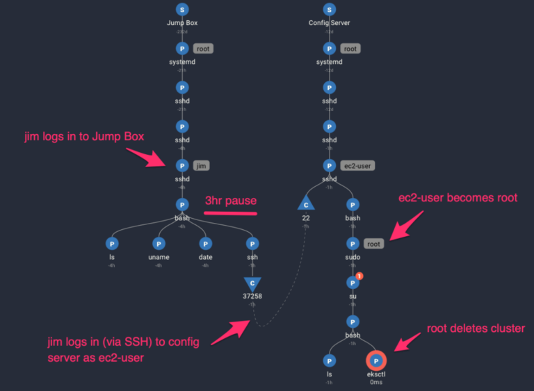 spydertrace backward tracking